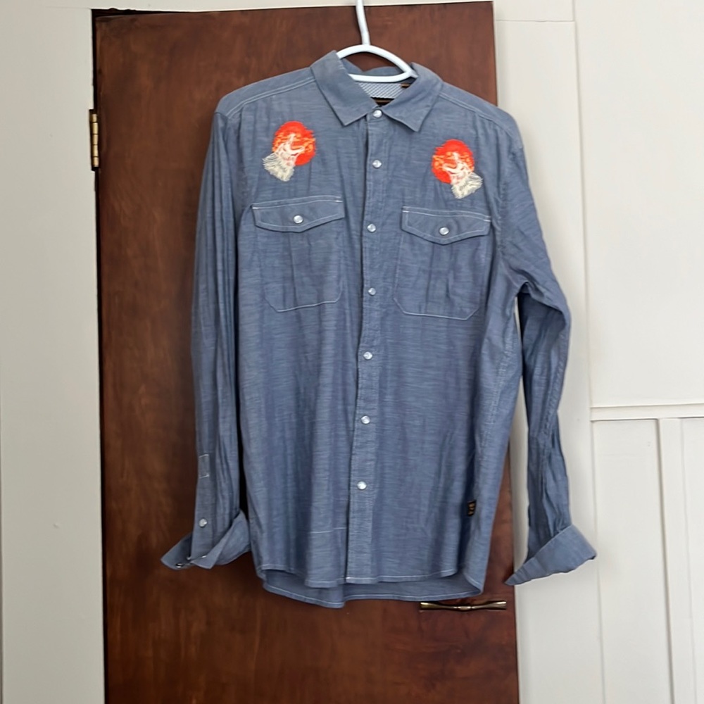Howler Brother’s (Med) Gaucho Snap Shirt